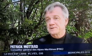 Patrick Mottard, France 3 Côte d'Azur, 13:04:2013